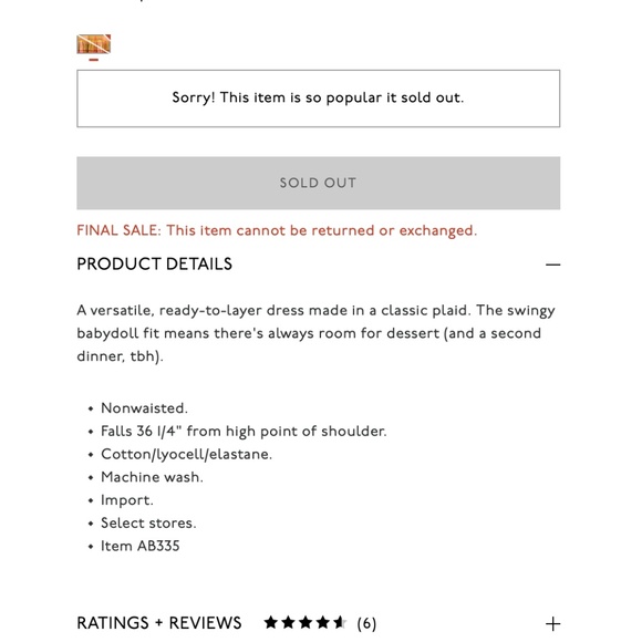 Madewell Plaid Babydoll Cami Dress Madras Spiced Olive M - Picture 4 of 12